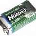 Батарейка Крона 6F22 9В Huadao фото 2
