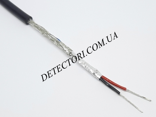 Экранированный кабель RVSP 2 x 24AWG медный сигнальный ПВХ 2 жилы фото 1