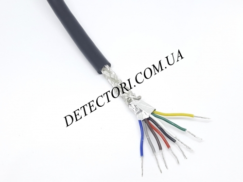 Екранований кабель RVSP 8 x 24AWG мідний сигнальний ПВХ 8 жили фото 1