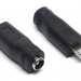 Переходник DC гнездо 5.5х2.1 на штекер MicroUSB фото 2
