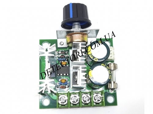 ШІМ регулятор швидкості двигуна DC 12-40V 10A фото 1