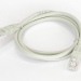 Патч-корд 1м серый RJ-45 UTP CAT5e кабель LAN фото 1