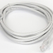 Патч-корд 3м серый RJ-45 UTP CAT5e кабель LAN фото 1