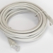 Патч-корд 5м серый RJ-45 UTP CAT5e кабель LAN фото 1
