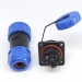Разъем LD-20-3P герметичный квадратный фланец на 3 контакта 25 А IP-68 фото 6