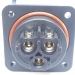 Разъем LD-32-3P герметичный квадратный фланец на 3 контакта 45 А IP-68 фото 13