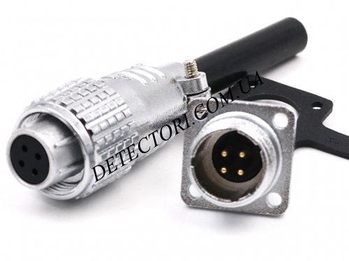 Разъем ZJPT P12-4PIN на 4 контакта Контактный силовой фото 1