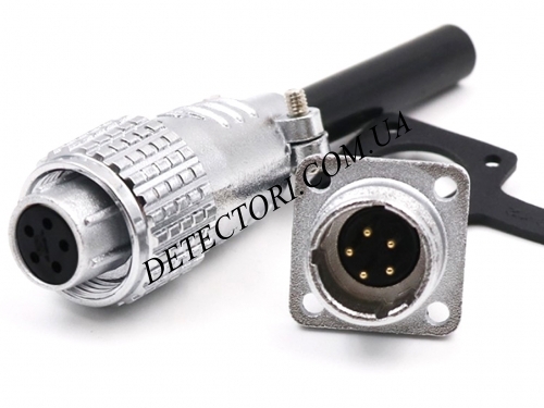 Разъем ZJPT P12-5PIN на 5 контактов Контактный силовой фото 1