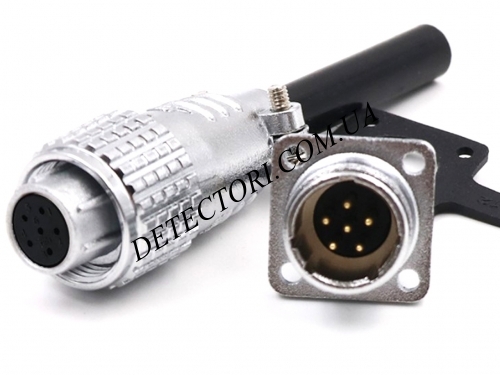 Разъем ZJPT P12-6PIN на 6 контактов Контактный силовой фото 1
