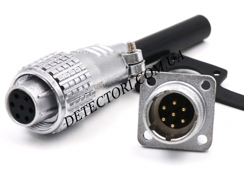 Разъем ZJPT P12-7PIN на 7 контактов Контактный силовой фото 1