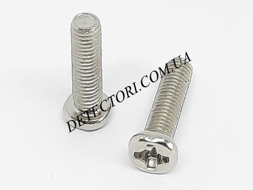 Полукруглый винт PM M3x12 100шт с крестообразной PH головкой фото 1