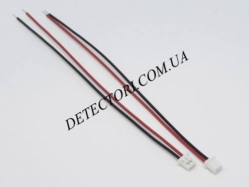 Разъем micro JST PH1.25 2PIN на 2 контакта с проводом 10 см фото 1