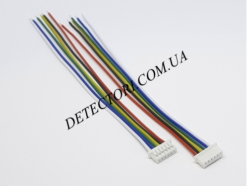 Разъем micro JST PH1.25 6PIN на 6 контактов с проводом 10 см фото 1 Разъем micro JST PH1.25 6PIN на 6 контактов с проводом 10 см фото 1