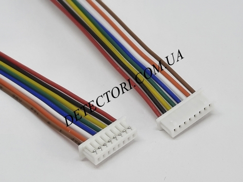Разъем micro JST PH1.25 8PIN на 8 контактов с проводом 20 см фото 1 Разъем micro JST PH1.25 8PIN на 8 контактов с проводом 20 см фото 1
