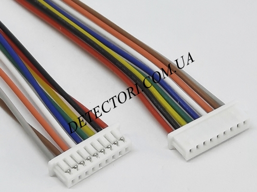 Роз'єм micro JST PH1.25 9PIN на 9 контактів з дротом 20 см фото 1