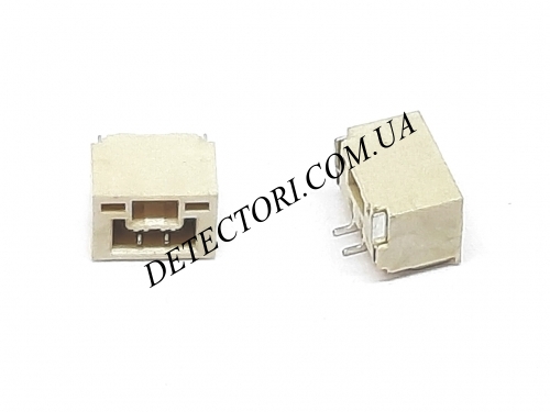 Роз'єм GH1.25 2P SMD для горизонтального монтажу на 2 контакти фото 1 Роз'єм GH1.25 2P SMD для горизонтального монтажу на 2 контакти фото 1