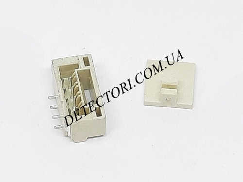 Разъем GH1.25 4P SMD для вертикального монтажа на 4 контакта фото 1 Разъем GH1.25 4P SMD для вертикального монтажа на 4 контакта фото 1