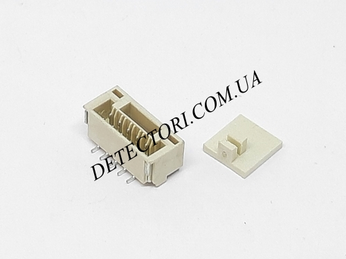 Роз'єм GH1.25 5P SMD для вертикального монтажу на 5 контактів фото 1