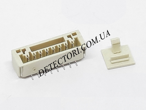 Разъем GH1.25 8P SMD для вертикального монтажа на 8 контактов фото 1 Разъем GH1.25 8P SMD для вертикального монтажа на 8 контактов фото 1