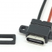 USB гнездо Type-C горизонтальное с проводом 6 см фото 4