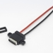 USB гнездо Type-C горизонтальное с проводом 6 см фото 1
