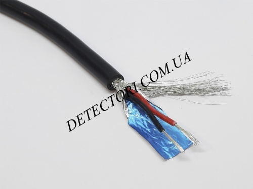 Экранированный кабель RVSP 2 x 22AWG медный сигнальный ПВХ 2 жилы фото 1