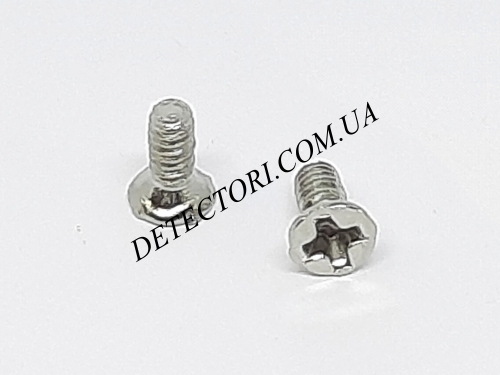 Потайной винт KM M2x5 100шт с крестообразной PH головкой фото 1
