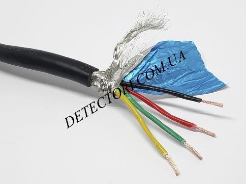 Екранований кабель RVSP 4 x 20AWG мідний сигнальний ПВХ 4 жили фото 1