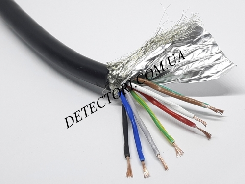Екранований кабель RVSP 8 x 20AWG мідний сигнальний ПВХ 8 жил фото 1