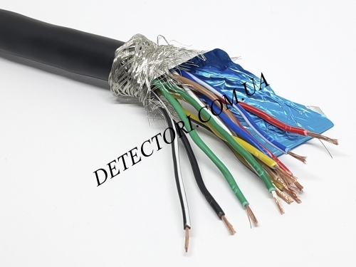 Екранований кабель RVSP 12 x 20AWG мідний сигнальний ПВХ 12 жил фото 1