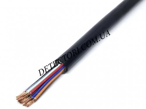 Екранований кабель RVVP 14 x 18AWG мідний сигнальний ПВХ 14 жил фото 1
