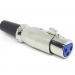 Гнездо Canon XLR 3P под кабель на 3 контакта фото 2