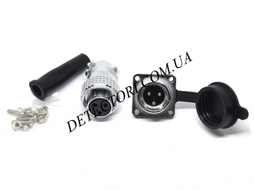 Разъем ZJPT P20-3PIN на 3 контакта Контактный силовой фото 1