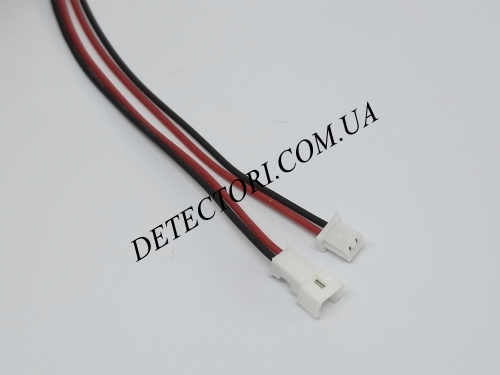 Разъем стыковочный micro JST PH1.25 2PIN на 2 контакта с проводом 20 см фото 1