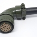 Штекер угловой MS3108A20-29S на 17 контактов фото 2