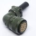 Штекер угловой MS3108A20-18S на 9 контактов фото 4