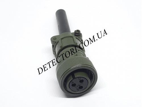Штекер прямий MS3106A14S-7S на 3 контакти фото 1