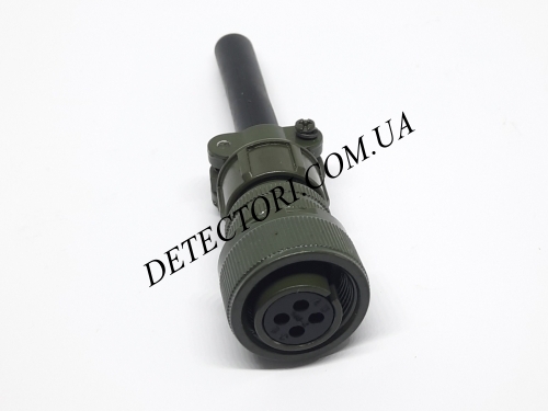 Штекер прямой MS3106A14S-2S на 4 контакта фото 1