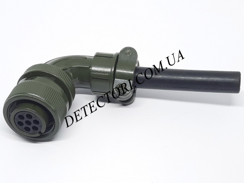 Штекер угловой MS3108A14S-07S на 7 контактов фото 1