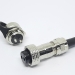Разъем GX16-2 IP67 16 мм на 2 контакта герметический mini XLR фото 3