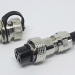 Разъем GX16-3 IP67 16 мм на 3 контакта герметический mini XLR фото 3