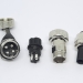 Разъем GX16-4 IP67 16 мм на 4 контакта герметический mini XLR фото 3