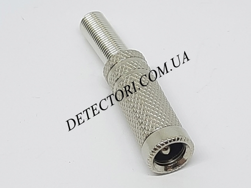 Металлическое гнездо питания DC-005 5.5*2.5 мм фото 1