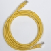 Патч-корд 2м желтый RJ-45 UTP CAT6 кабель LAN фото 2