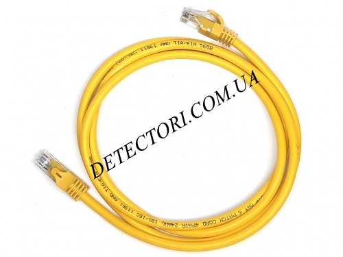 Патч-корд 1.5м желтый RJ-45 UTP CAT6 кабель LAN фото 1 Патч-корд 1.5м желтый RJ-45 UTP CAT6 кабель LAN фото 1
