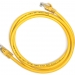 Патч-корд 1.5м желтый RJ-45 UTP CAT6 кабель LAN фото 1