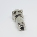 Разъем mini XLR GX16-5 16 мм на 5 контактов с квадратным фланцем фото 5