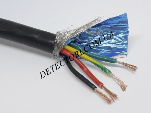 Екранований кабель RVSP 4 x 17AWG мідний сигнальний ПВХ 4 жили фото 1