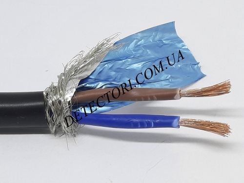 Екранований кабель RVSP 2 x 16AWG мідний сигнальний ПВХ 2 жили фото 1