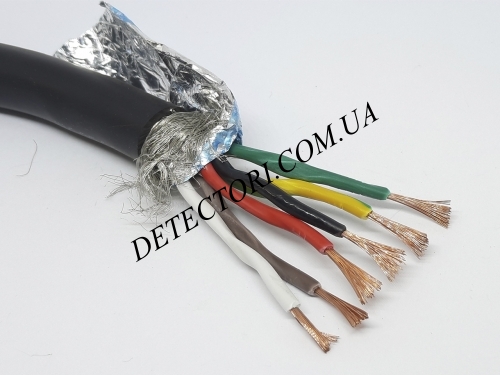 Екранований кабель RVSP 6 x 16AWG мідний сигнальний ПВХ 6 жил фото 1